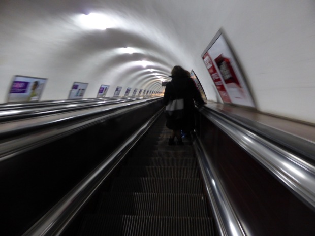 metro escalator