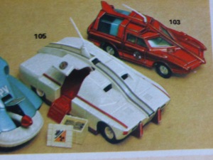 Dinky Maximum Security Vehicle from the Captain Scarlet TV Series
