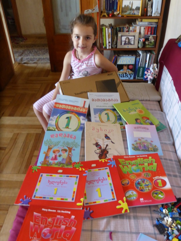 Ana's school books