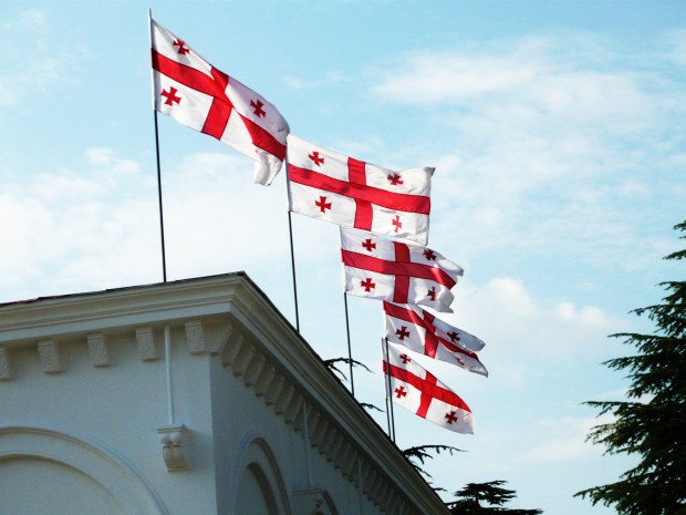 Georgian flags