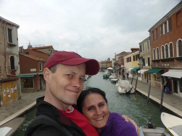 Khato and I in Murano